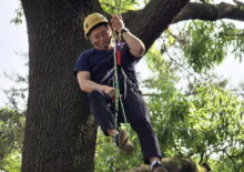 세종시 늘벗학교 트리클라이밍체험
