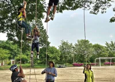 숲놀이 (트리클라이밍, 밧줄 놀이)