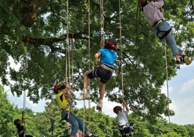 숲놀이 (트리클라이밍, 밧줄 놀이)