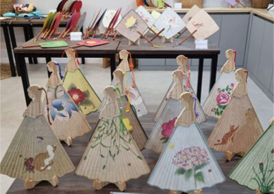 문화체험 (부채 만들기, 다도체험)